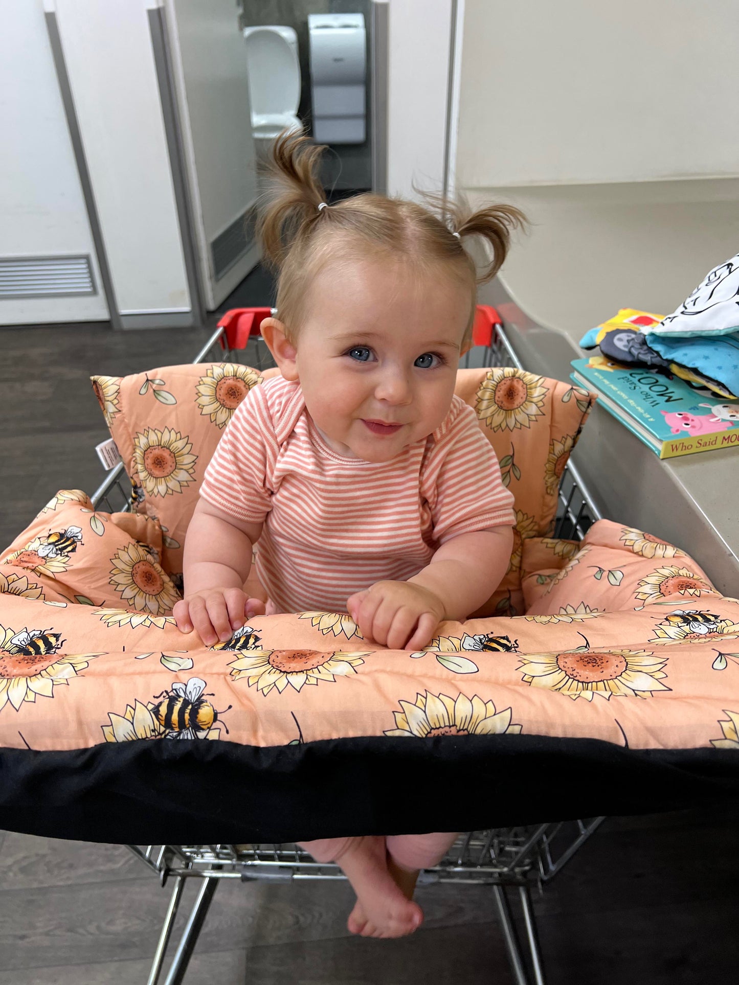 Single trolley covers and pram liner sets