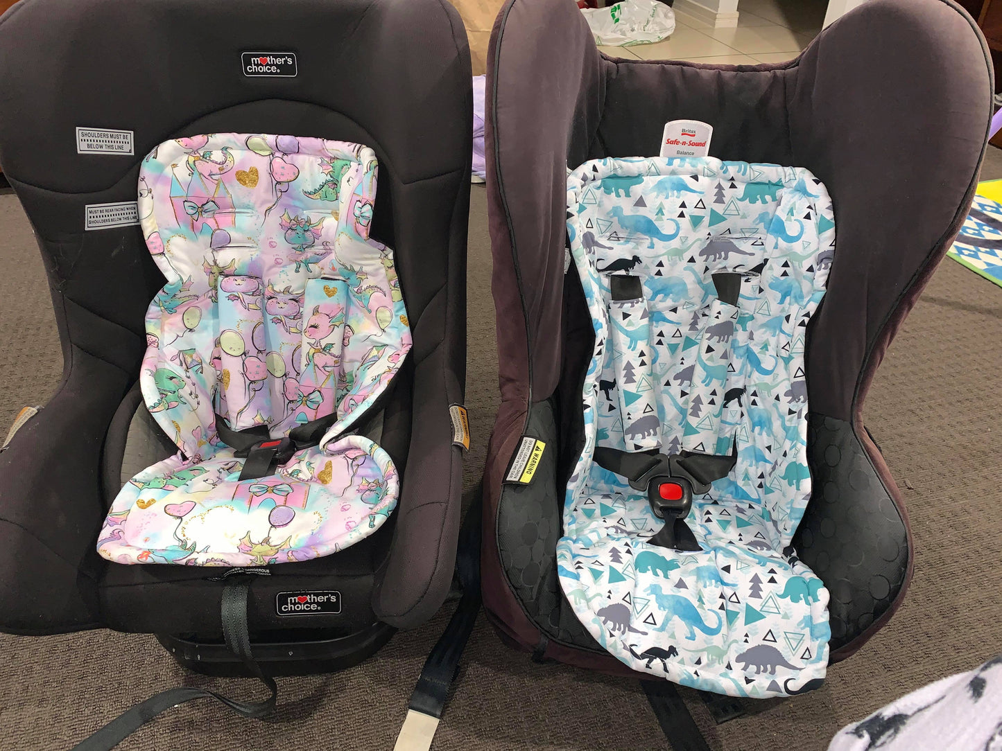 Booster seat liner or car seat