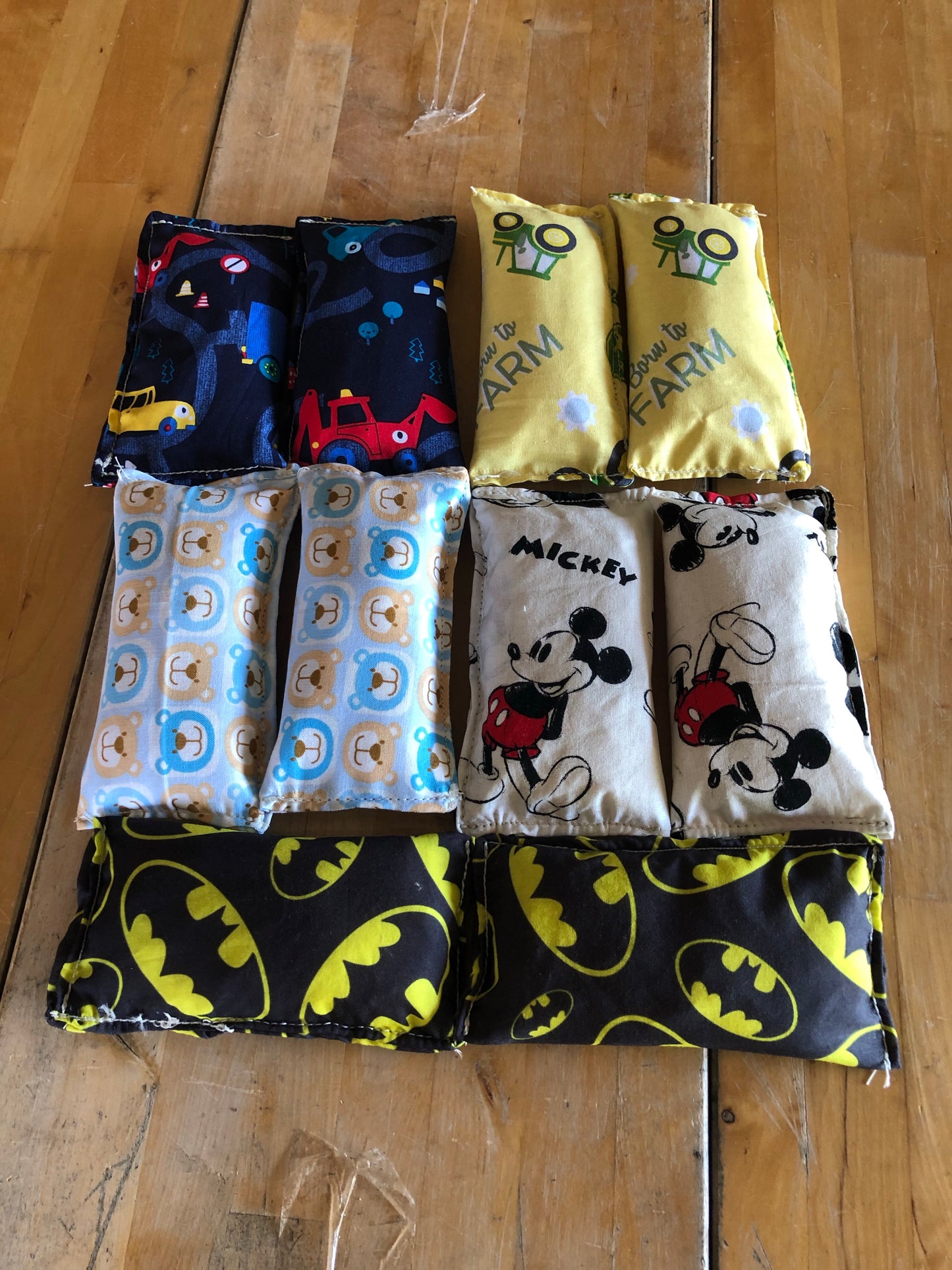 Bean bag matching game