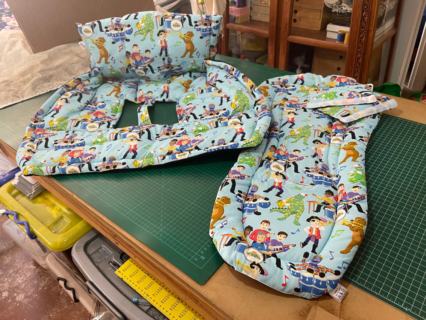 Single trolley covers and pram liner sets