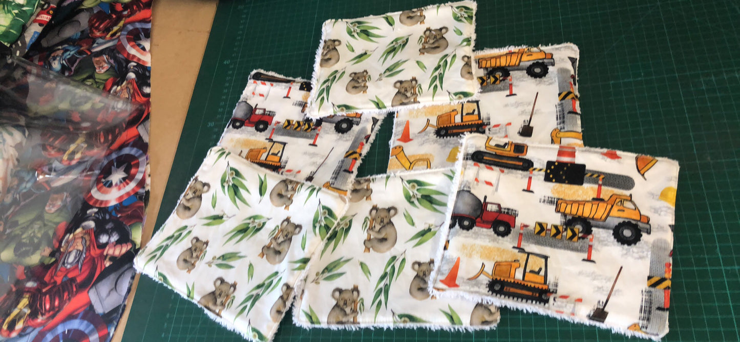 Kids wash cloths