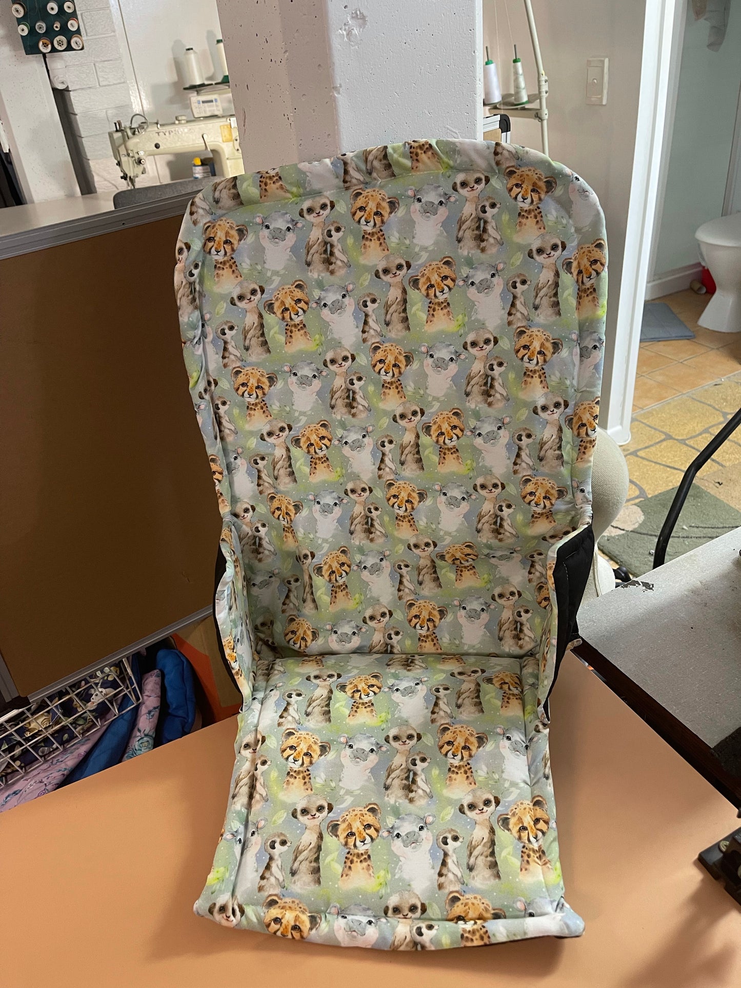 High chair covers