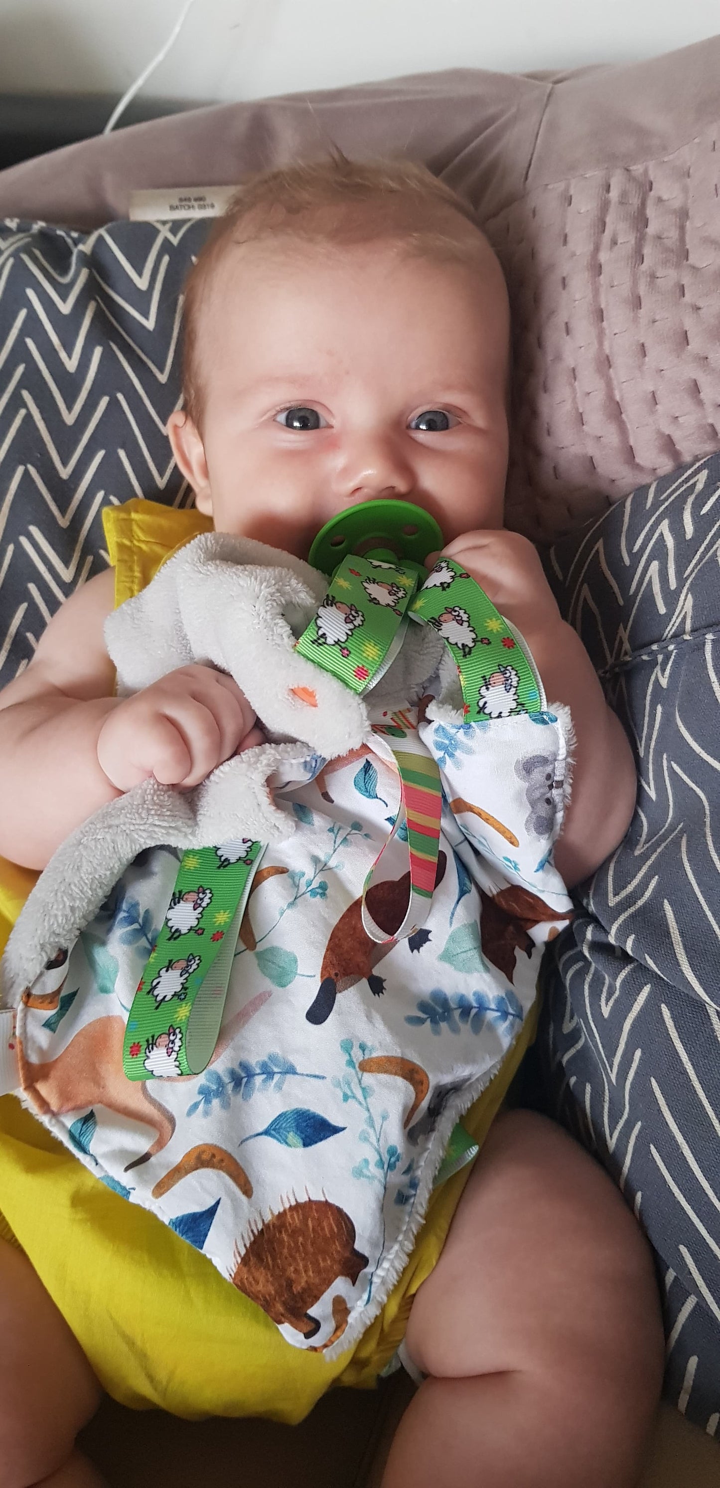 Babies taggy/ comfy toy