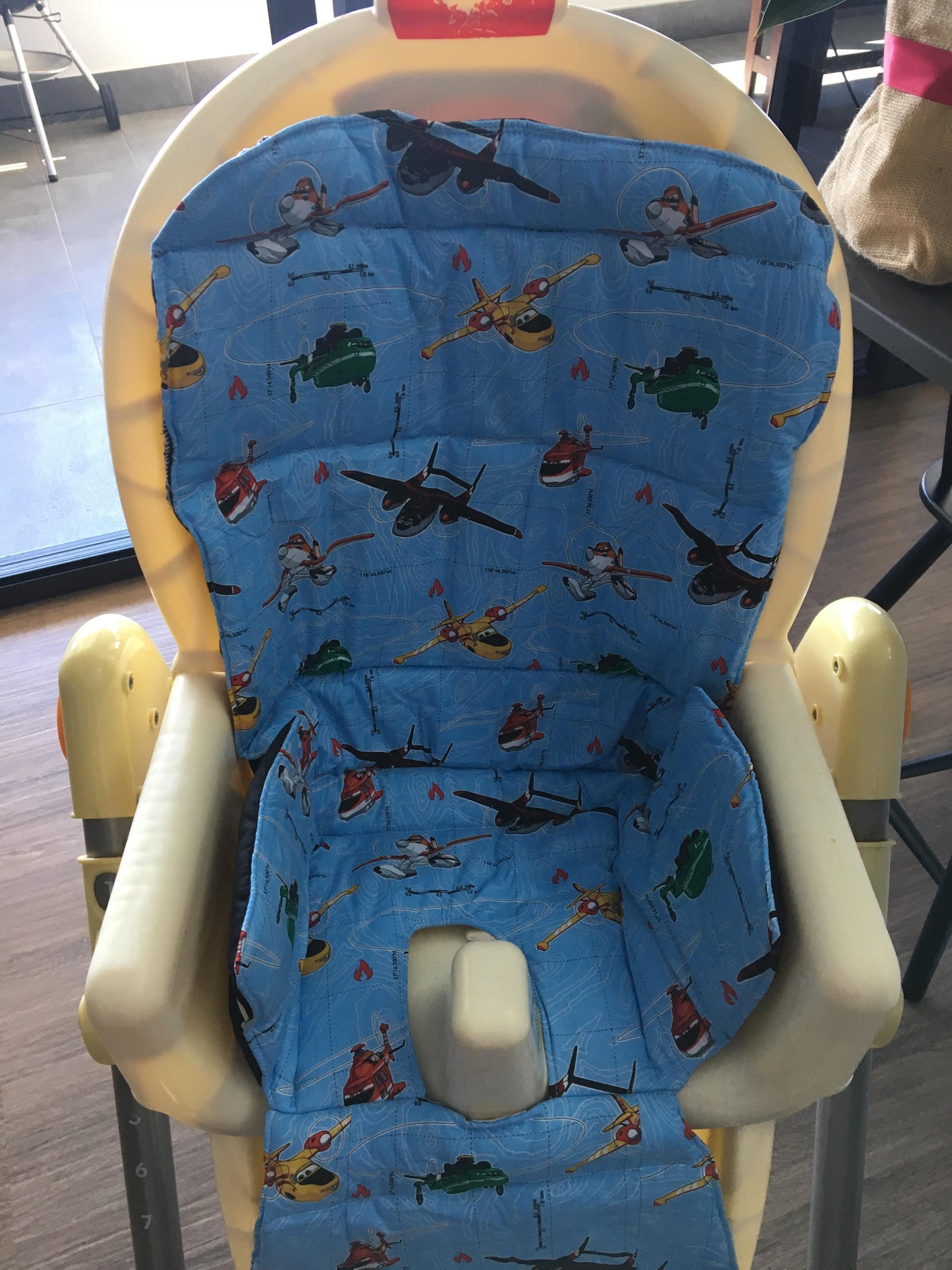 High chair covers