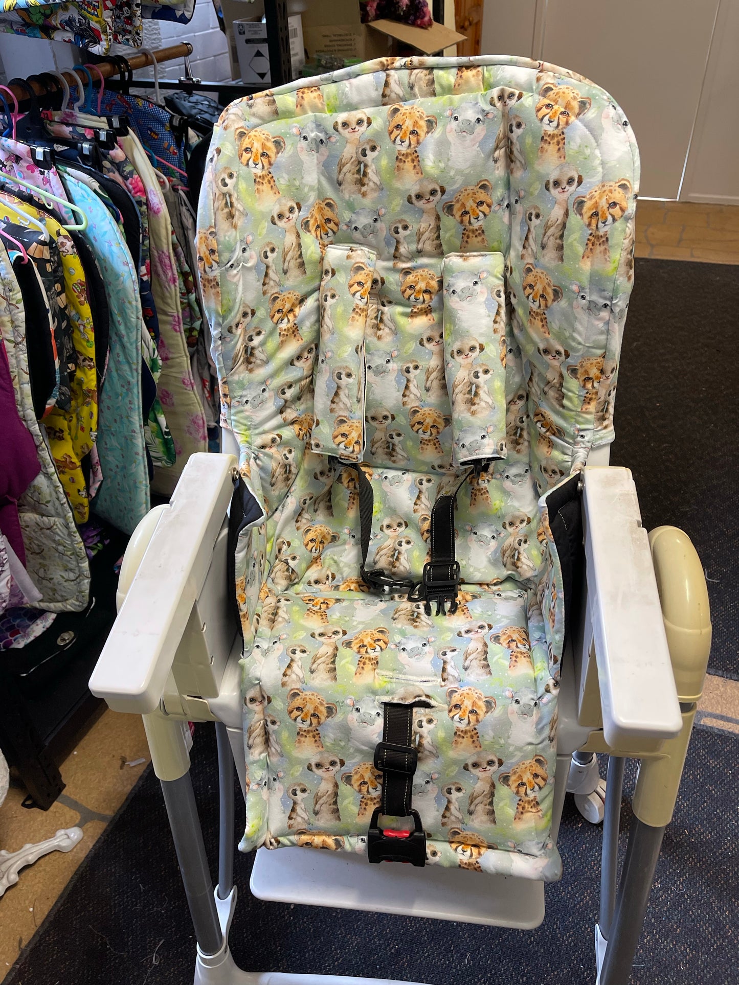 High chair covers