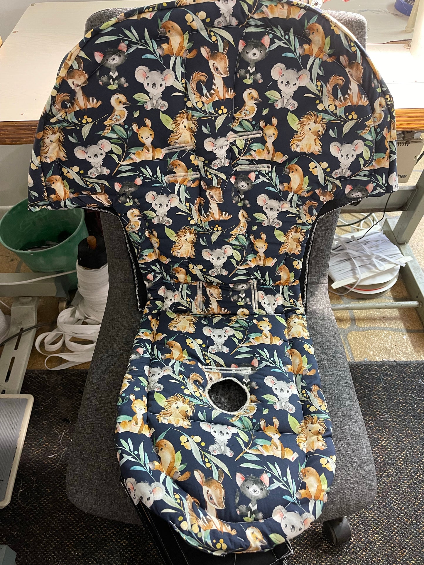 High chair covers
