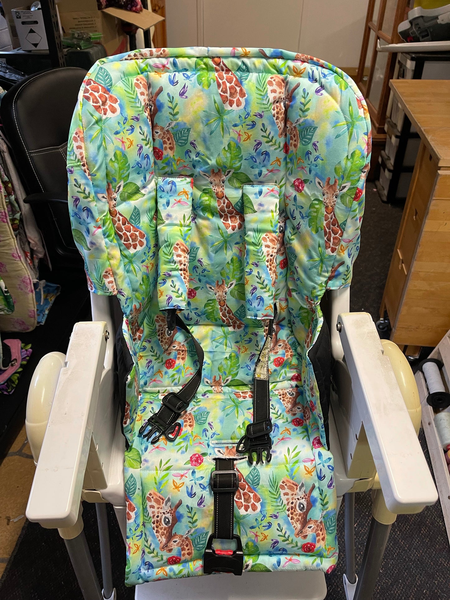 High chair covers