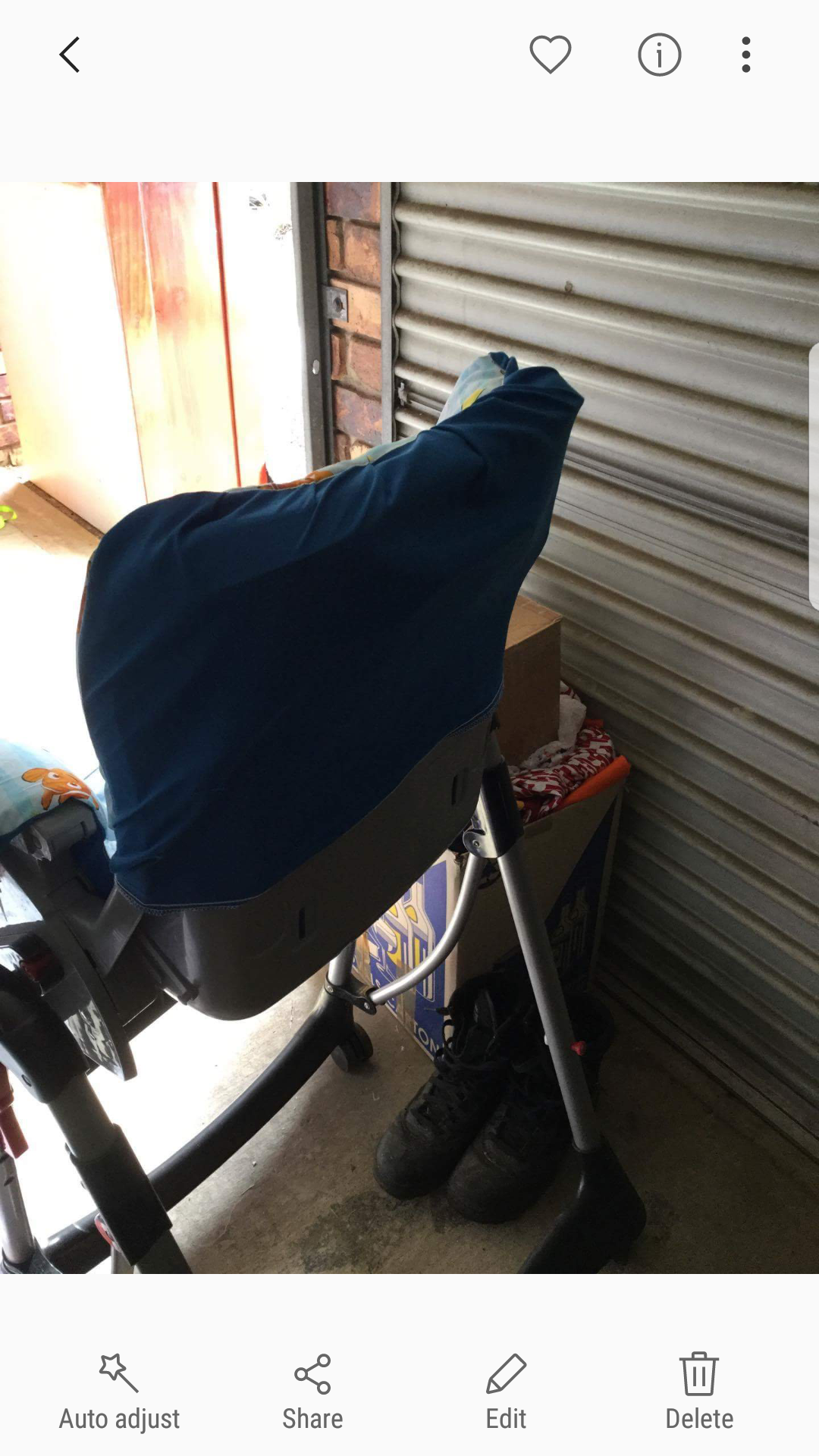 High chair covers