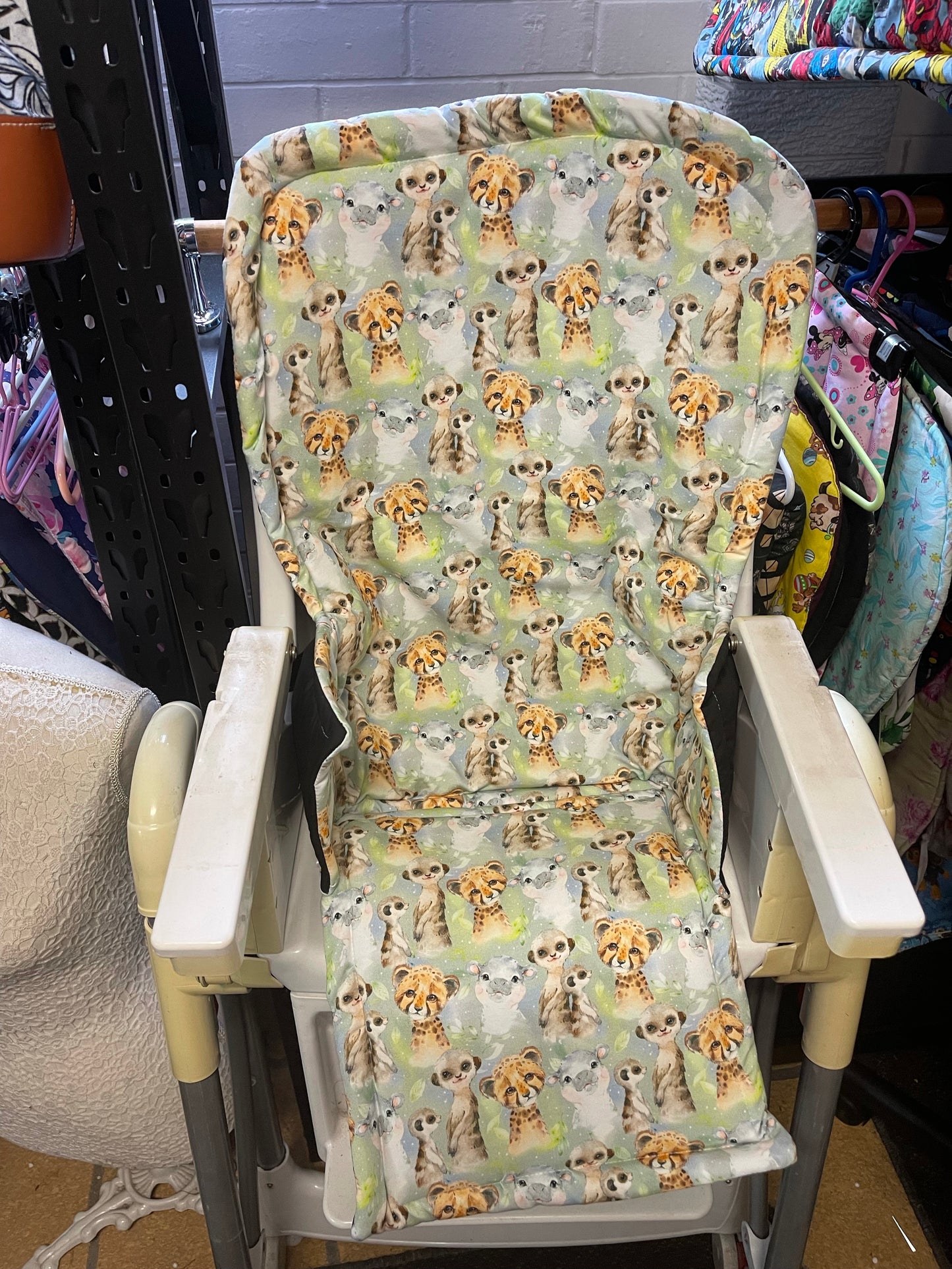 High chair covers