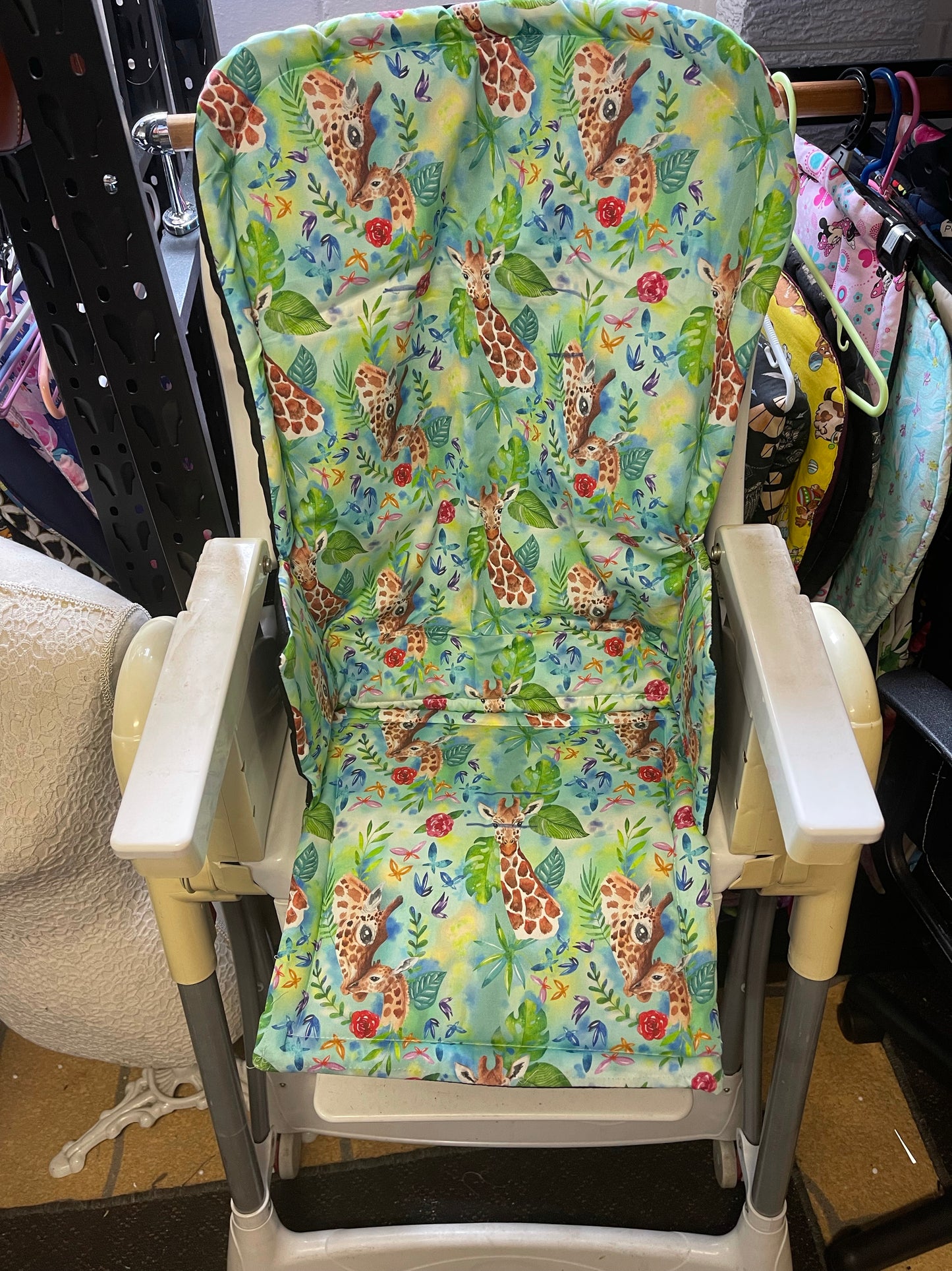 High chair covers