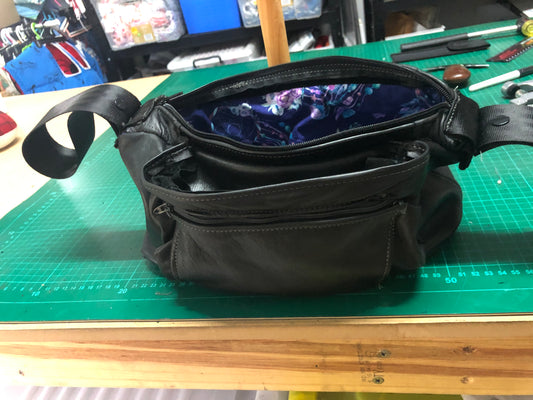 Leather pram candy