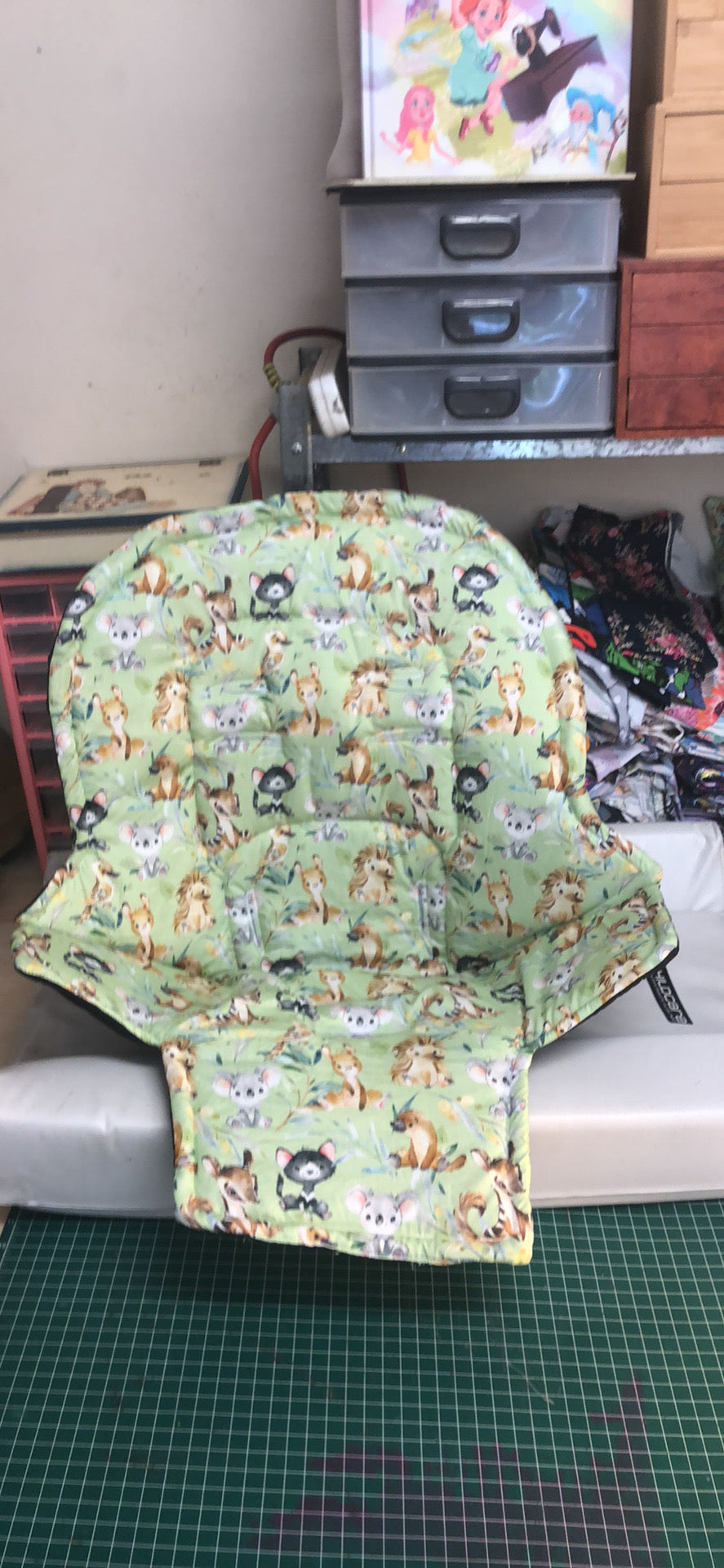 High chair covers